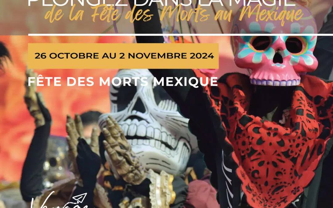 la magie de la fête des morts ☠️ au Mexique  🎉🌙 27-10-2024
