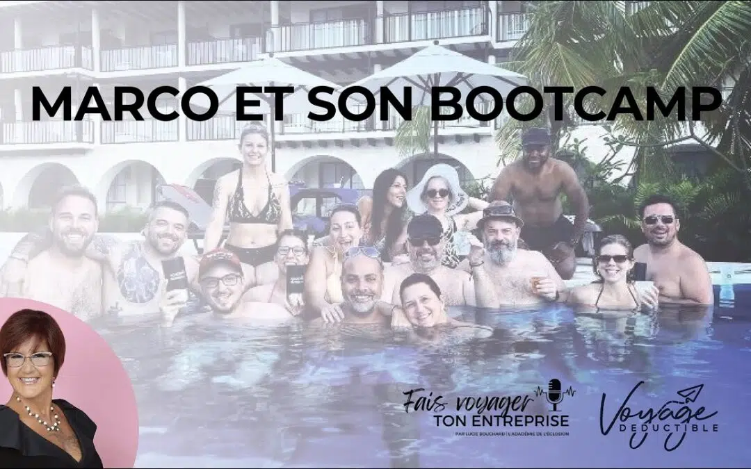 Bootcamp avec Marco Bernard 🎧